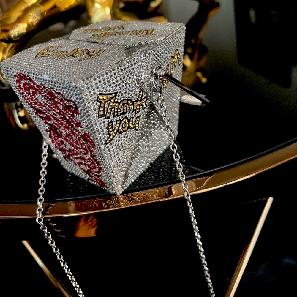 Judith leiber take out bag
